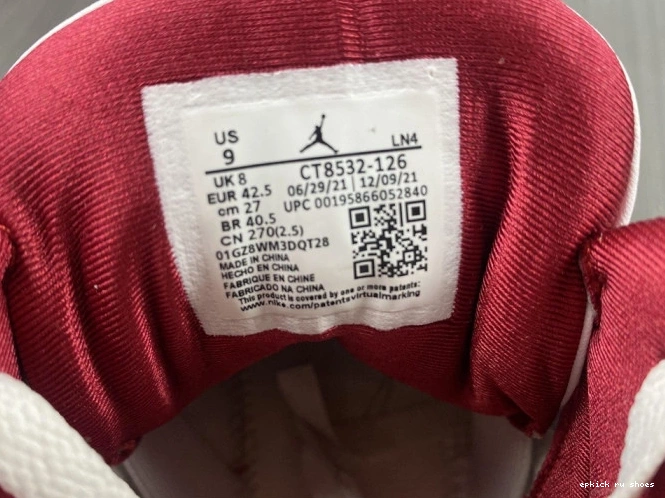 Rep Cardinal Jordan 3 Red CT8532-126 Retro 0701